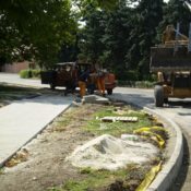 Jókai és Erzsébet utca felújítás