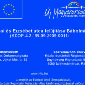 Jókai és Erzsébet utca felújítás