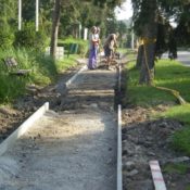 Közcélú tér kialakítása