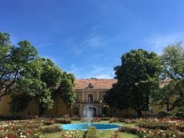 Szapáry kastély a lovardával